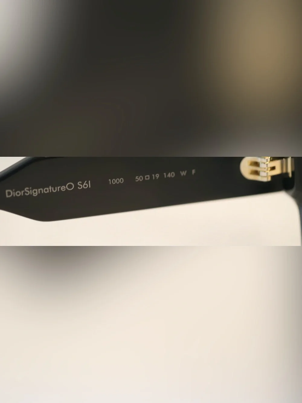 Dior DiorSignatureo S6I Black Eyeglasses (NEW)